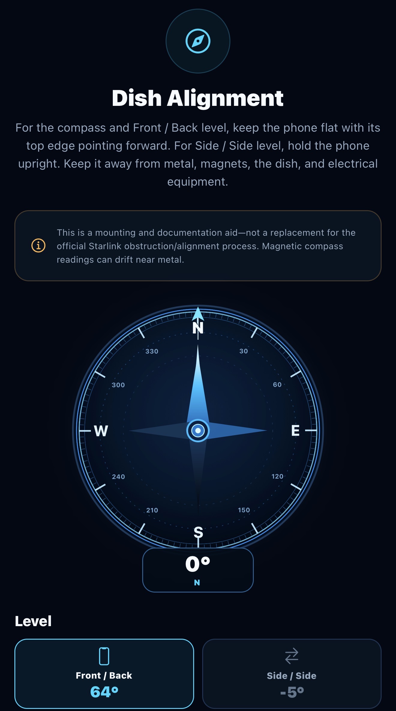 StarTether app preview